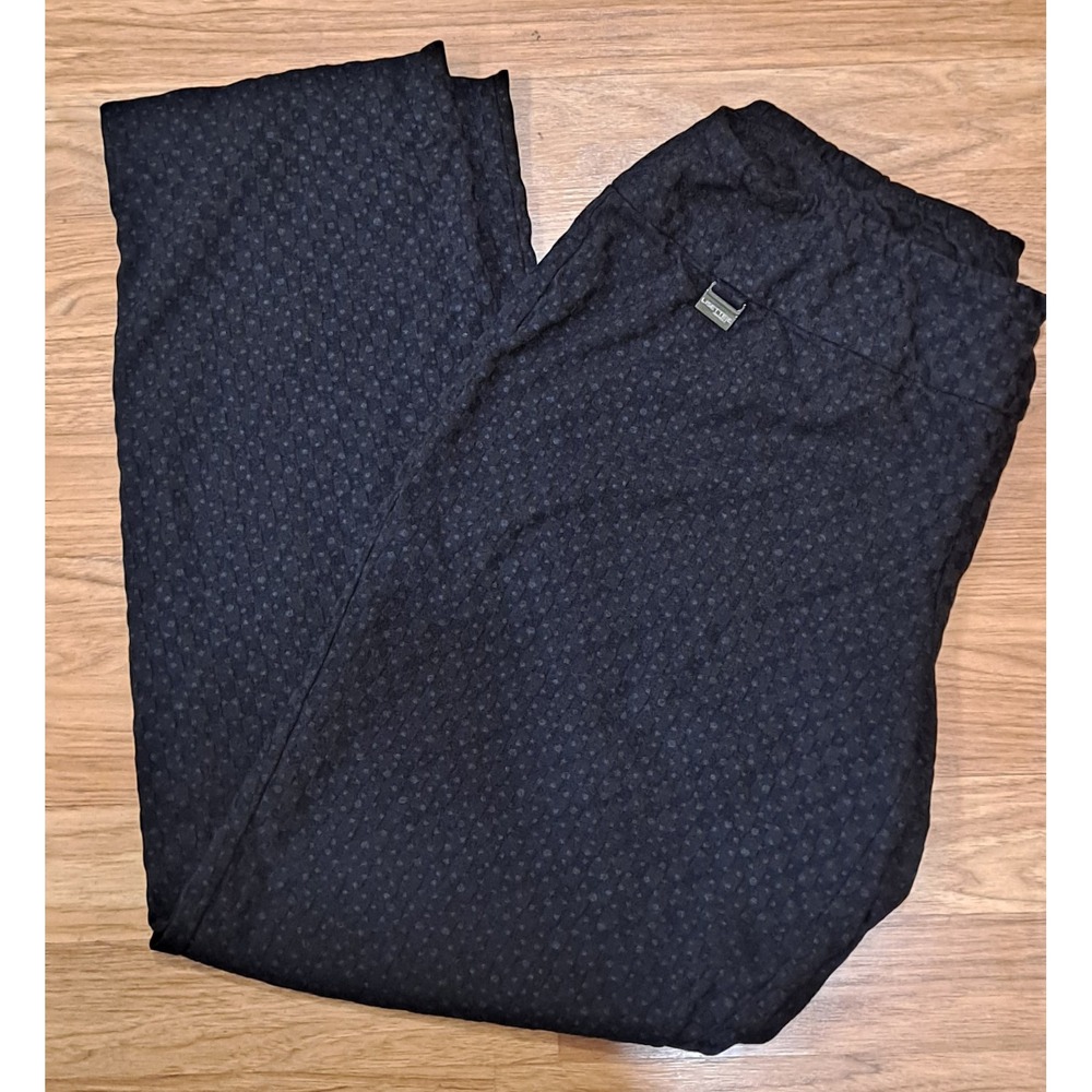 Lisette Montreal Pant Women Black Pull On Lycra Tag Removed See Measurements‎